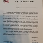 list gratulacyjny